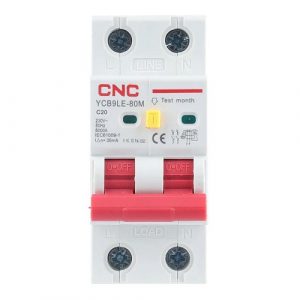 Residual Current Breaker with Over-Current, 2P, 20A, class C, 30mA, 6kA | NV821884