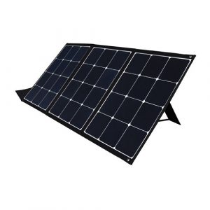 Folding Solar Panel 120W, 2xUSB, QC3.0, with Adapters | PB930661