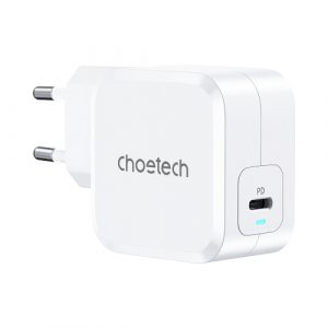 Charger CHOETECH GaN USB Type-C: 45W, PD, QC, PPS | PD8007