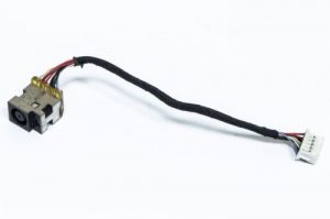 Power jack with cable, HP DV6-3000, DV7-4000 (PJ340514)