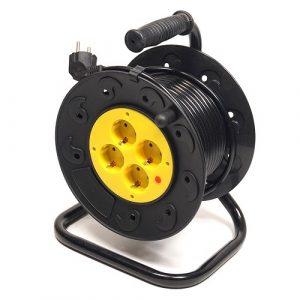 Extension Cord with Reel 15m, 4 sockets, 3x1.5mm2 | PPRA10M150S4