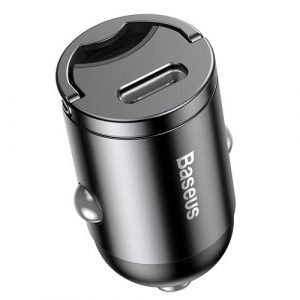 Charger BASEUS USB-C: 12-24V, 30W, QC4.0, PD3.0, PPS | VCHX-B0G