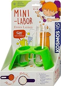 Ecost Customer Return KOSMOS 602321 First Learning Mini Lab with Test Tubes, Pipette, Measuring Spoo