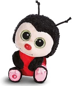 Ecost Customer Return NICI 45559 Glubschis Ladybug Lily May approx. 15cm Plush Toy