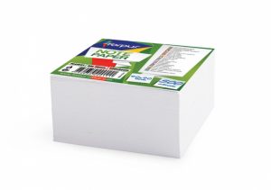 Notes Forpus, 9x9 cm, white, glued (500)  0716-009