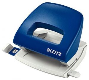 Punch hole Leitz 5038 blue, up to 16 sheets, metal 1101-120
