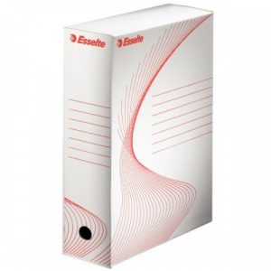 Archive box Esselte Speedbox, 100x250x350 mm, white 0830-207