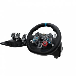 Logitech G29 Driving Force Steering Wheels & Pedals, for PC, PS5, PS4, Black