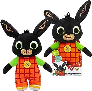 Ecost Customer Return Bing - Plush 33cm Talking, Bing Character, Press the Button and Hear its Speec