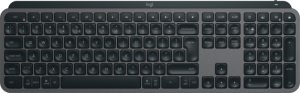 Logitech MX Keys S Wireless Keyboard, RF Wireless+Bluetooth, Illuminated, US Int, Graphite