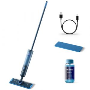 Philips OneUp 3000 Series XV3101/01 Electric Mop, Blue Philips OneUp 3000 Series XV3101/01 Electric Mop, Blue