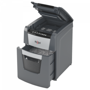 Shredder Rexel Optimum AutoFeed+ 100XP Cross Cut P4, 34l (Replace Rexel Auto+ 90X) Shredder Rexel Optimum AutoFeed+ 100XP Cross Cut P4, 34l (Replace Rexel Auto+ 90X)
