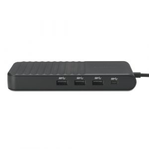 Kensington UH1500P EQ Docking Station, USB-C 5Gbps Triple Video, Black