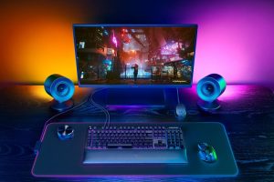Razer Nommo V2 Pro Full range 2.1 PC Gaming Speakers, Black Razer Nommo V2 Pro Full range 2.1 PC Gaming Speakers, Black