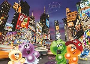 Ecost Customer Return Ravensburger Puzzle 17083 - Gelini at Times Square - 1000-piece puzzle for adu