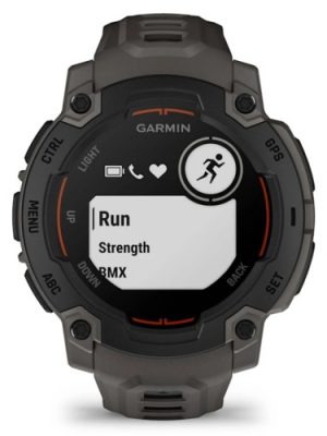 Garmin Instinct E Smart Watch 45 mm Black with Charcoal Band