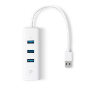 TP-Link UE330 USB 3.0 3-Port Hub and Gigabit Ethernet Adapter TP-Link UE330 USB 3.0 3-Port Hub and Gigabit Ethernet Adapter