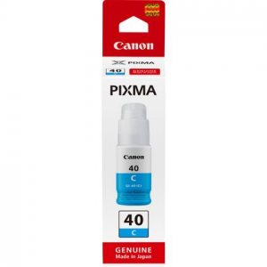 Canon GI-40C (3400C001) Ink Refill Bottle, Cyan