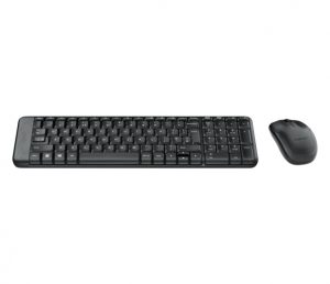 Logitech MK220 Combo Wireless Keyboard + Mouse, US, Black