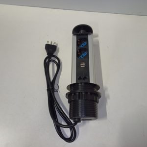 Ecost customer return LINK LKMPT02 retractable tabletop power strip with 2 Italian standard 16A sock Ecost customer return LINK LKMPT02 retractable tabletop power strip with 2 Italian standard 16A sock