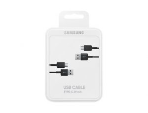 Samsung EP-DG930 USB-A Male to USB-C Male Cable 1.5m, Black Samsung EP-DG930 USB-A Male to USB-C Male Cable 1.5m, Black