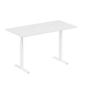 Adjustable Height Table Up Up Bjorn White, Table top L White