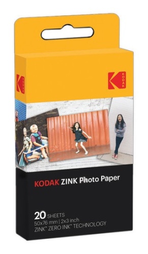 Kodak ZINK 2x3'' 50x76 mm 20 Sheets Photo Paper Kodak ZINK 2x3'' 50x76 mm 20 Sheets Photo Paper