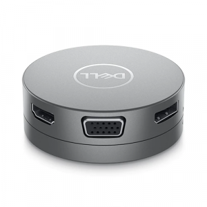 Dell DA310 7-in-1 USB-C Multiport Adapter, Silver Dell DA310 7-in-1 USB-C Multiport Adapter, Silver
