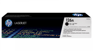 HP 126A (CE310A) Toner Cartridge, Black