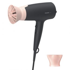 Philips 3000 Series BHD350/10 Hair Dryer, Black/Pink Philips 3000 Series BHD350/10 Hair Dryer, Black/Pink