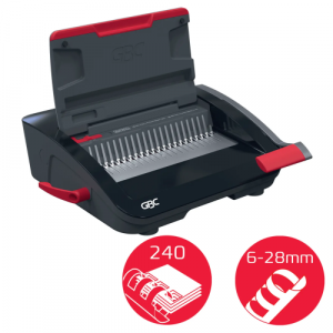 GBC CombBind CB20 Manual Binding Machine A4/A5, Black GBC CombBind CB20 Manual Binding Machine A4/A5, Black
