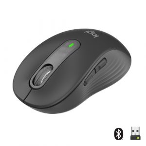 Logitech Signature M650 Wireless Mouse RF Wireless+Bluetooth Optical 4000 DPI, Graphite Logitech Signature M650 Wireless Mouse RF Wireless+Bluetooth Optical 4000 DPI, Graphite