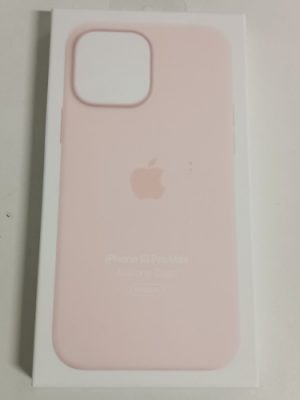Ecost Customer Return Apple Silicon Case with Magsafe (for iPhone 13 Pro Max) - Kalkrosa