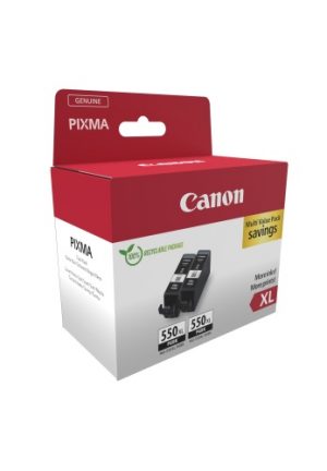 Canon PGI-550XL PGBK (6431B010) Ink Cartridge Multipack, Black