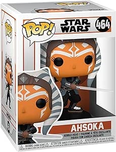 Ecost Customer Return Funko 54527 POP Star Wars: Mandalorian - Ahsoka w/ Sabers, 9 cm