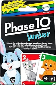 Ecost Customer Return Mattel Games GXX06 - Phase 10 Junior Card Game, from 4 Years