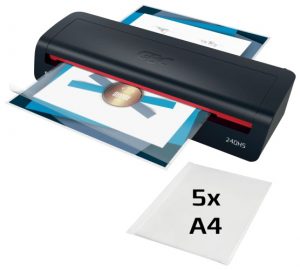 GBC 240HS Home Office Laminator A3, 400 mm/min, Black GBC 240HS Home Office Laminator A3, 400 mm/min, Black