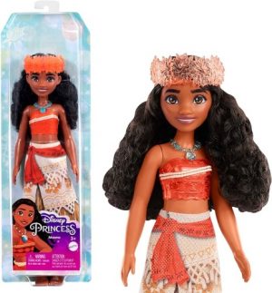 Ecost Customer Return Disney Princess HPG68: Vaiana posable fashion doll with glittering clothes