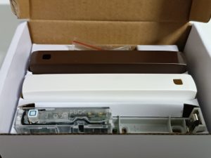 Ecost prekė po grąžinimo Homematic IP Smart Home Fenster- und Türkontakt, optisch, weiße und braune Ecost prekė po grąžinimo Homematic IP Smart Home Fenster- und Türkontakt, optisch, weiße und braune