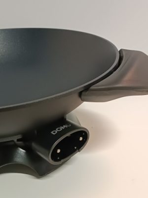 Ecost Customer Return, Domo Do-8708W Grande Wok Electric Aluminum Black 5 L Ecost Customer Return, Domo Do-8708W Grande Wok Electric Aluminum Black 5 L