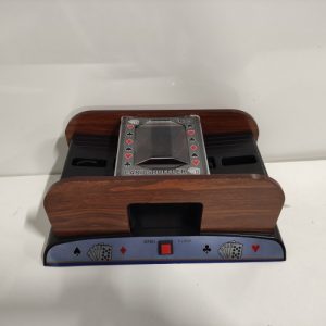 Ecost customer return Relaxdays 10021343 card shuffler wood