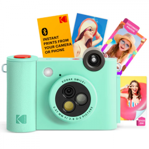Kodak SMILE+ Instant Print Camera, 2x3'', Green Kodak SMILE+ Instant Print Camera, 2x3'', Green