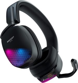 Ecost Customer Return Roccat Syn Max Air - Wireless RGB gaming headset with 3D audio and docking sta Ecost Customer Return Roccat Syn Max Air - Wireless RGB gaming headset with 3D audio and docking sta
