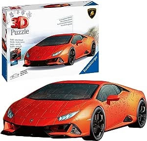 Ecost Customer Return Ravensburger 3D Puzzle Lamborghini Hurac?n EVO 11238 - The Famous Vehicle