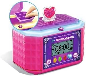 Ecost Customer Return VTech - KidiSecrets - My Jewelry Box, pink, magical and multifunctional toy