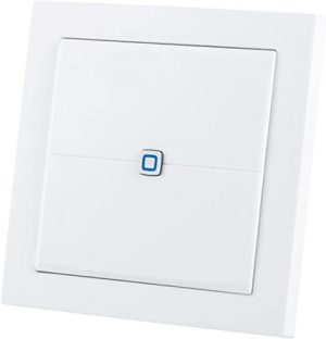 Ecost customer return Homematic IP 155342A0 Smart Home wall switch, flat, extra flat and flexible to