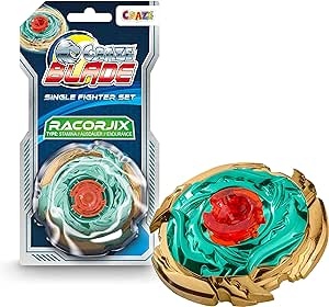 Ecost Customer Return Craze Blade "Single Fighter" battle spinning top: metal starter set, 1 of 6