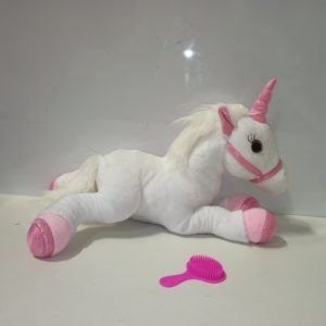 Ecost Customer Return Joy Toy ID55648 - 55648 Soft Unicorn Plush Toy Lica Bella with LED Light