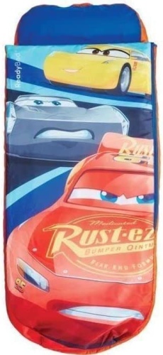 Ecost customer return Disney Cars Junior ReadyBed Kids Sleeping Bag and Air Bed in One