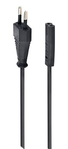 Gembird PC-184/2 Power cable, EU Power plug, 1.8m, Black Gembird PC-184/2 Power cable, EU Power plug, 1.8m, Black